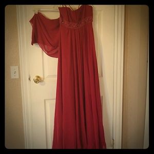 David's bridal formal gown